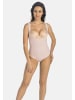 Teyli Nahtloser Schlankheits-Body für Frauen Body slim in beige