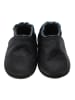 Yalion Leder-Krabbelschuhe in Schwarz