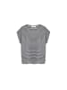 armedangels T-Shirt Slub in schwarz weiß