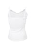 Roberto Geissini Cross Top Weiß