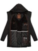 STONE HARBOUR Wintermantel Ragaan in Black