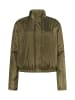 myMo Damen Leicht Wattierte Blousonjacke in Militäroliv
