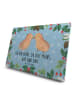 Mr. & Mrs. Panda Tee Adventskalender Capybara Liebe mit Spruch in Eisblau