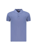 NORWAY 1963 Blau Baumwolle Herren Polo Hemd