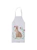 Mr. & Mrs. Panda Schürze Hase Sitzen ohne Spruch in Weiß