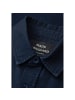 MADS NORGAARD COPENHAGEN Langarmhemd Dyed Canvas Skyler in dunkelblau