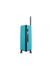 Saxoline Fiesta Trolley TSA Zahlenschloss Spinner 75 cm in turquoise