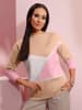 Heine Pullover in beige-rosé-gemustert