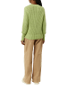 comma CI Strickpullover langarm in Grün