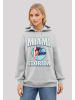 F4NT4STIC Hoodie Betty Boop Miami Florida Surf Scene in grau meliert