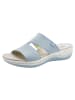 Jana Coshy Original – Die Hallux-freundliche Pantolette in SKY/SUN