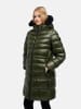 Navahoo Steppmantel Lumeiaa 14 in Dark Olive
