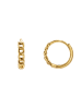 Steel_Art Creolen Damen Delia goldfarben in goldfarben