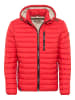 Camel Active Stepp-Blouson aus recyceltem Nylon in Rot