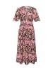 Kaffe Kleid KAsirena Tight fit in Pink Flower Print