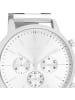 Oozoo Analog-Armbanduhr Oozoo Timepieces silber groß (ca. 42mm)