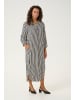 CULTURE Kleid CUdenia Loose fit in Salute/White Stripe