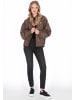 Schmuddelwedda Women Jacket in dark beige black leo
