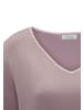 Vivance by Lascana V-Ausschnitt-Pullover in mauve-rosé