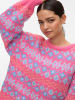 Vero Moda Strickpullover in Raspberry Sorbet