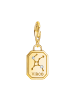 Thomas Sabo Charm-Anhänger Sternzeichen Jungfrau in gold, weiß
