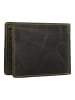 Greenburry Vintage Geldbörse Leder 12.5 cm in olive