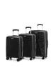Wittchen 3tlg.KofferSet FUERTA Line Collection in Black