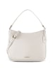 Lazarotti Bologna Leather Hobo Schultertasche Leder 27 cm in cream