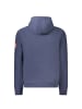 NORWAY 1963 Blau Polyester Herren mit Kapuze Sweatshirt