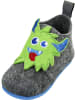 Playshoes Filz-Hausschuh Monster in Grau