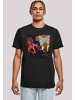 F4NT4STIC T-Shirt David Bowie Let's Dance Album Cover in schwarz