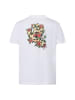 Santa Cruz T-Shirt Screaming Rose Flash in weiß