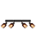 Globo lighting Strahler "SATELLA" in black