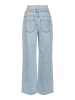 Vero Moda Umstandsjeans mit weitem Bein in Light Blue Denim