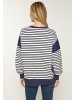 usha BLUE LABEL Women Sweatshirt in multicolor white