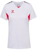 Hummel Hummel T-Shirt Hmlauthentic Multisport Damen Atmungsaktiv Schnelltrocknend in WHITE/TRUE RED