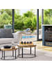 relaxdays Weinregal in Natur - (B)44,5 x (H)30 x (T)23,5 cm