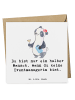 Mr. & Mrs. Panda Grußkarte Eventmanagerin Herz mit Spruch in Weiß