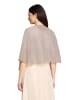 Vera Mont Cape im Glitzer-Look in Rosé/Silver