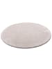 Snapstyle Hochflor-Teppich Palace Rund in grau