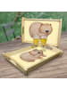 Mr. & Mrs. Panda Sofa Tablett Wombat ohne Spruch in Gelb Pastell