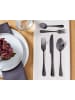 Beliani 30-tlg Besteck Set FUSILLI in Schwarz