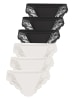Nina von C. 6er Pack String in schwarz-champagner