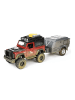 Toi-Toys Spielzeug-Auto Jeep und Wohnwagen mit Rückzugmotor 3 Jahre