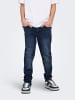 ONLY & SONS Junior Slim Fit Jeans in Blue Black Denim