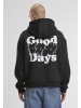 Mister Tee Mister Tee Good Days Fluffy Hoody in black