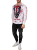 Cipo & Baxx Pullover in White