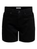 ONLY Jeans-Shorts in Washed Black