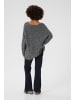 CULTURE Strickpullover CUbrava Oversize fit in Steel Gray Melange