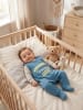 TupTam Baby Strampler Set mit Spruch in blau
